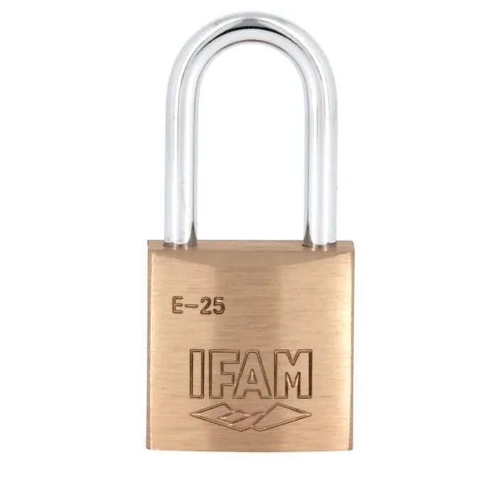 Petit cadenas 25mm en laiton avec grande anse IFAM E-25LS