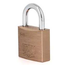 Cadenas laiton massif 30mm IFAM E30, 2 clés, cadenas pour vestiaires du personnel