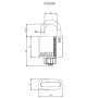 Cadenas haute sécurité ABLOY PLM330 SWP - Image 9