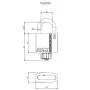 Cadenas haute sécurité ABLOY PLM330 SWP - Image 9