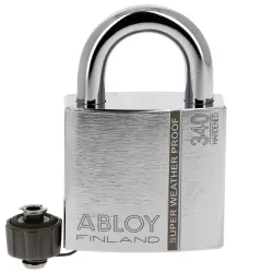 Cadenas abloy SWP PLM 340 extérieur, cadenas haute sécurité super weather proof, grade 4