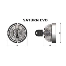 Serrure antivol pour véhicules utilitaire Daken Saturn EVO 