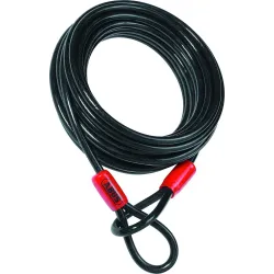 Câble tressé gainé 10 metres ABUS COBRA 10/1000