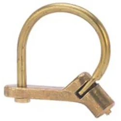 Cadenas d'artillerie 629C GM coudé anse laiton