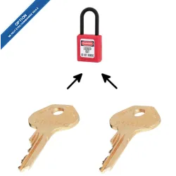 Option 2KEY pour cadenas de consignation Master Loc