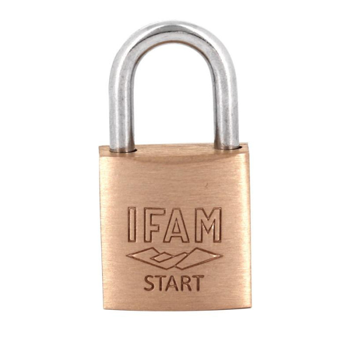 Cadenas à clé en laiton IFAM START 15