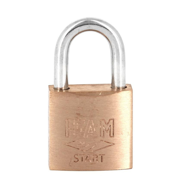 Cadenas à clé en laiton IFAM START 20