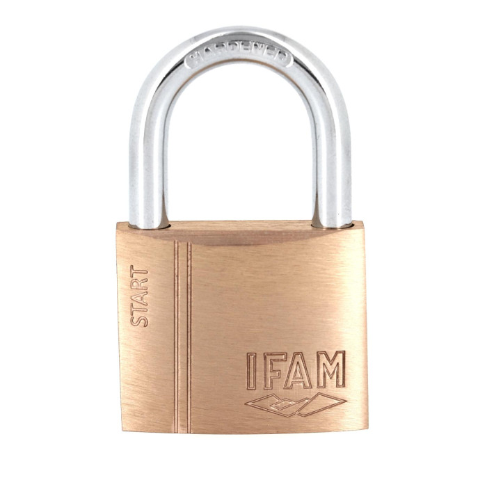 Cadenas à clé en laiton IFAM START 45