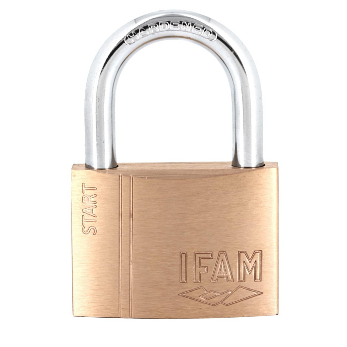 Cadenas à clé en laiton IFAM START 60