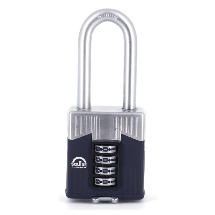 Cadenas de sécurité à anse haute et à code SQUIRE Warrior 55