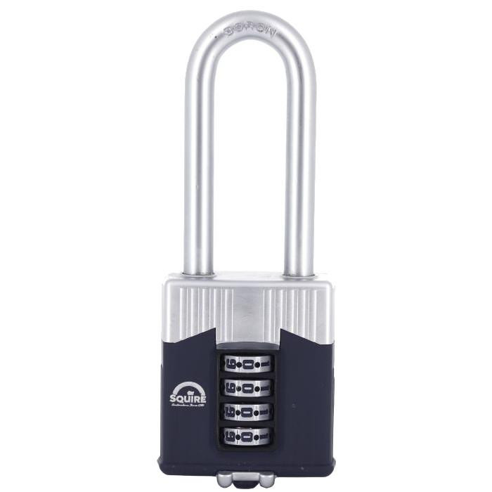 Cadenas de sécurité à anse haute et à code SQUIRE Warrior 45