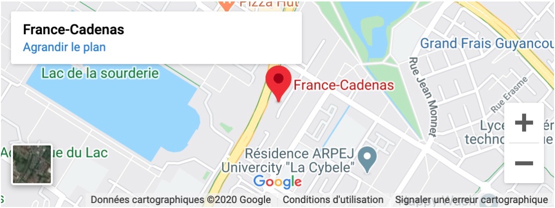 Retrouvez-nous sur Google Maps